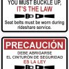 Buckle Up Stickers