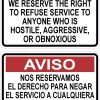We Reserve the Right Stickers