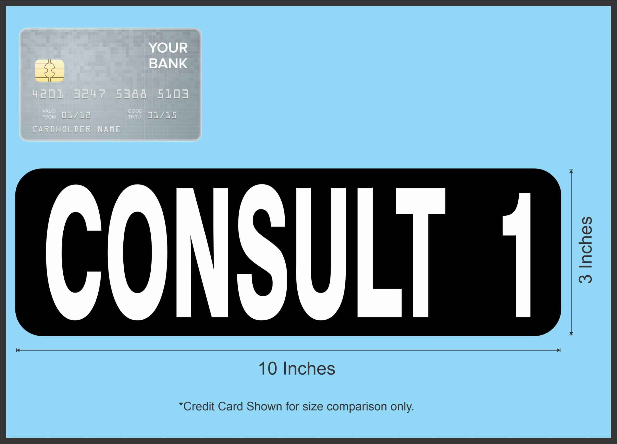 Consult Room Sticker