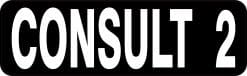 Consult Room Sticker
