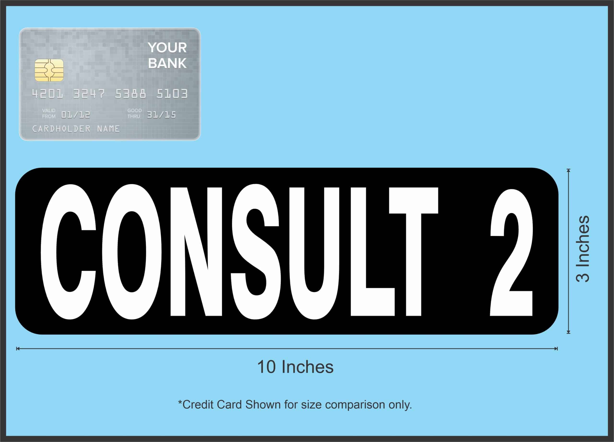 Consult Room Sticker