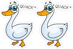 Duck Stickers