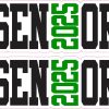 Senior 2025 Stickers