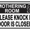 Mothering Room Sticker