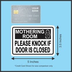Mothering Room Sticker