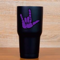 ASL ILY Hand Stickers