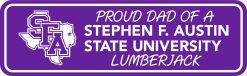 Officially Licensed SFA Stephen F. Austin Sticker