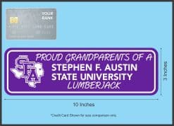 Officially Licensed SFA Stephen F. Austin Sticker