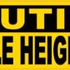 Vehicle Height Sticker
