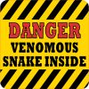 Venomous Snake Sticker