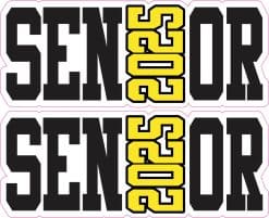 Senior 2025 Stickers