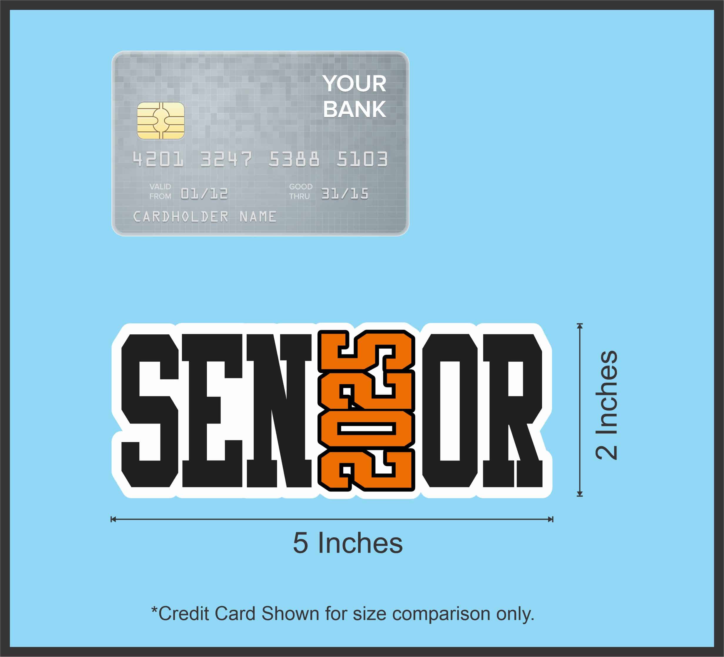Senior 2025 Stickers