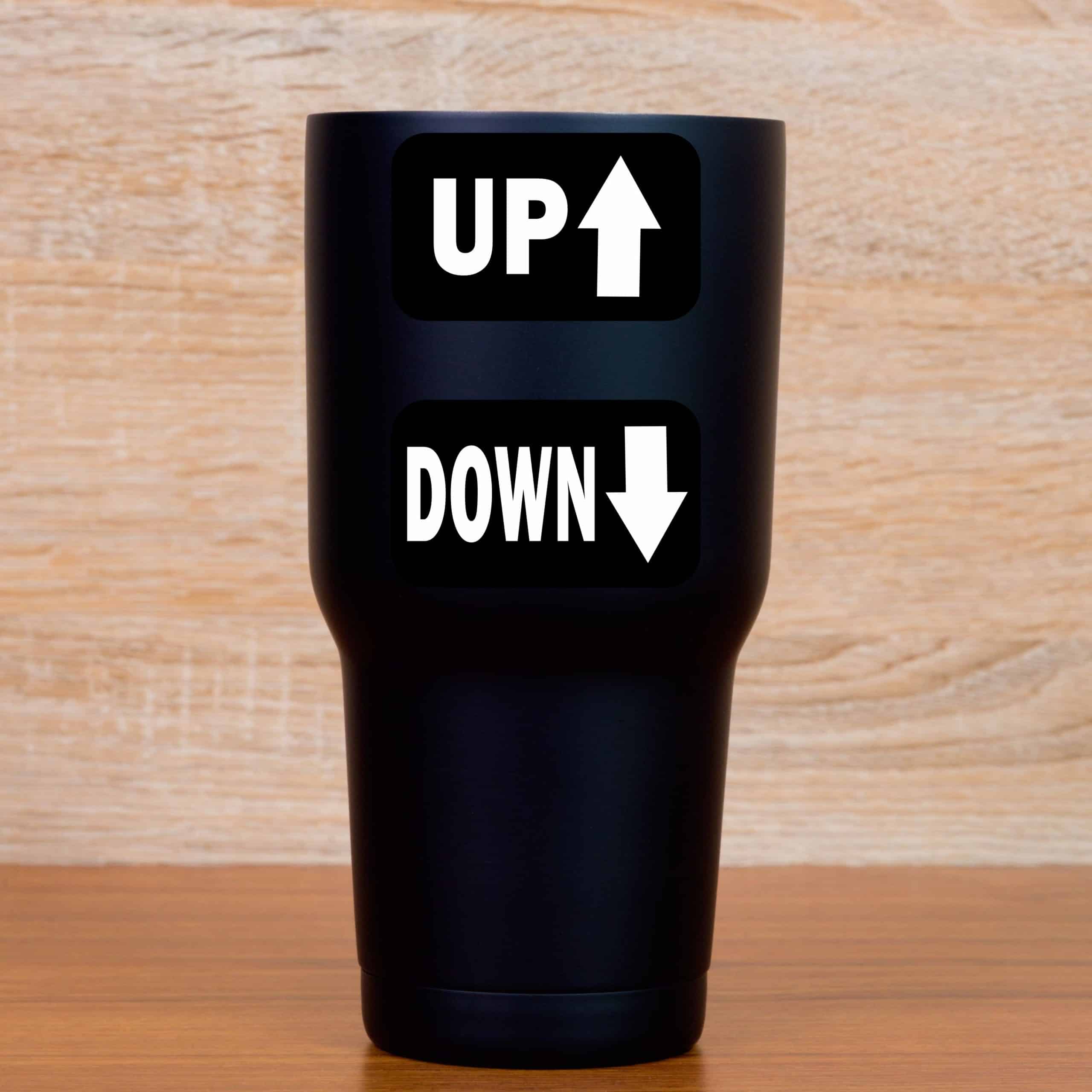 Up Down Stickers