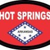 Hot Springs Arkansas Sticker