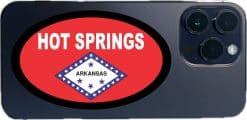 Hot Springs Arkansas Sticker