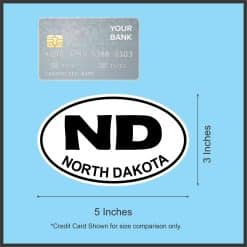 North Dakota Sticker