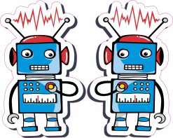 Robot Stickers