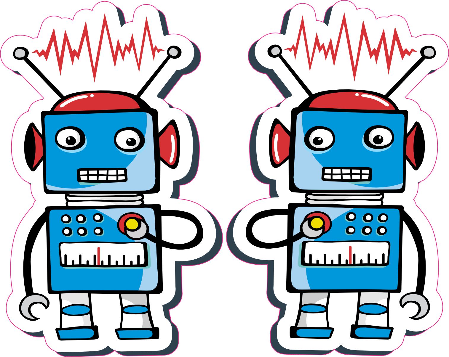 Robot Stickers