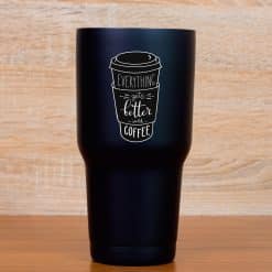 Coffee Cup Saying Stickers