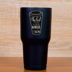 Coffee Cup Saying Stickers
