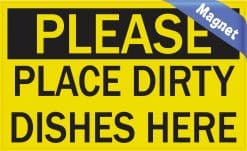 Dirty Dishes Magnet