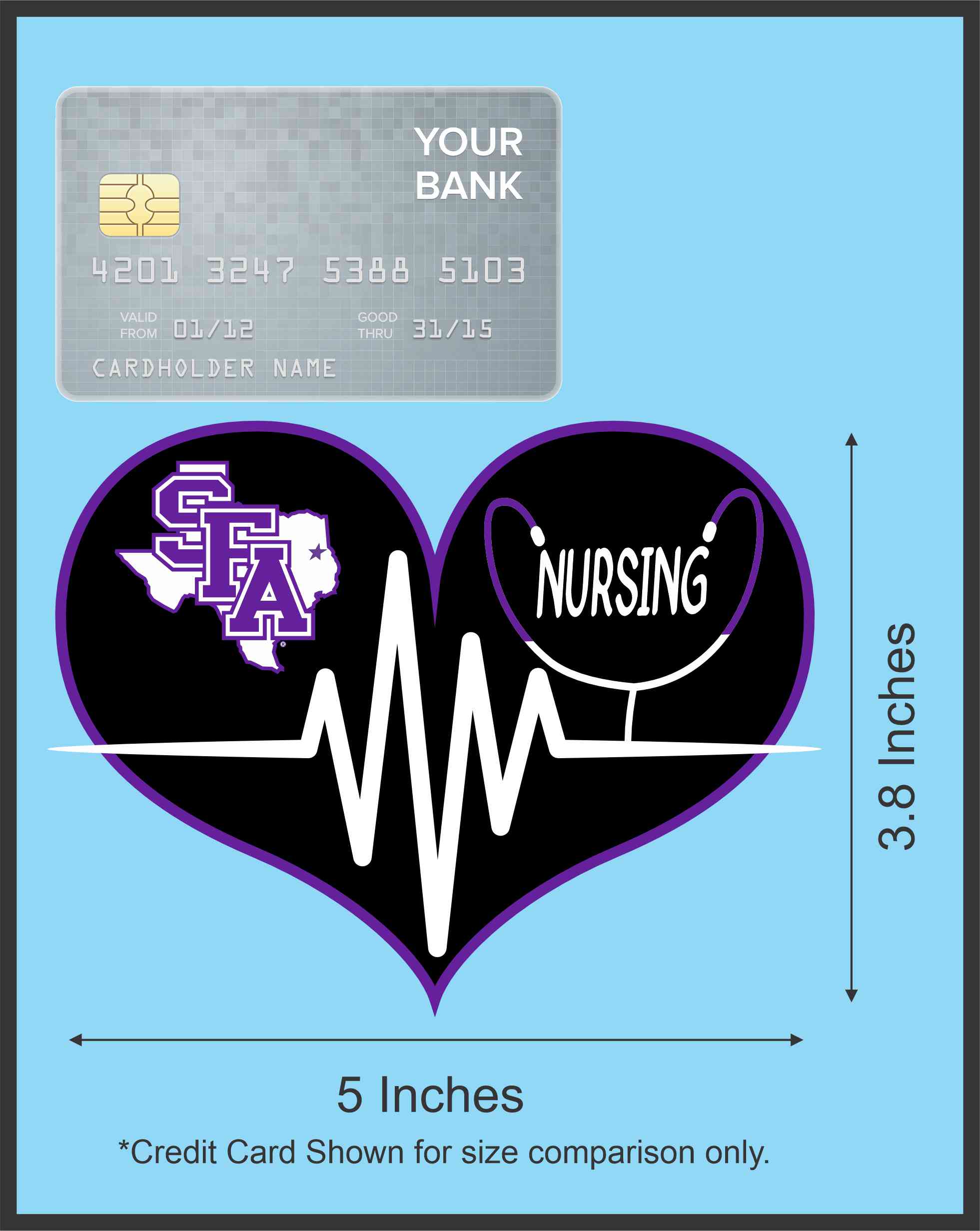 Stephen F. Austin SFA Sticker