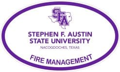 Officially Licensed SFA Fire Management Sticker