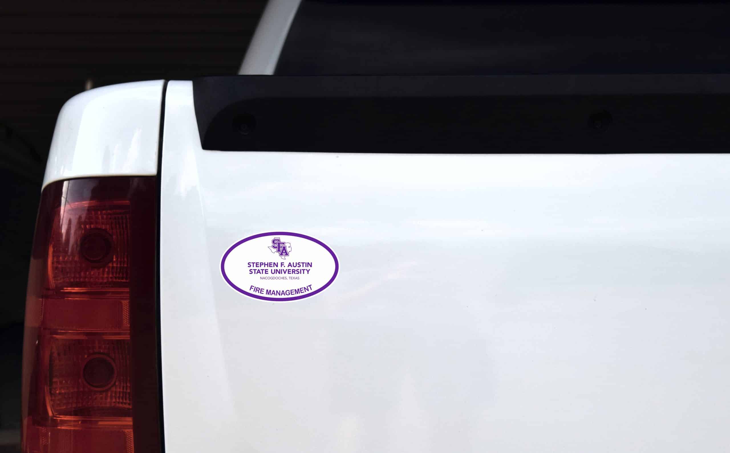Officially Licensed SFA Fire Management Sticker