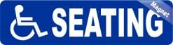 Handicapped Seating Magnet