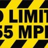 Speed Limit Sticker