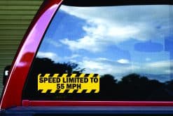 Speed Limit Sticker
