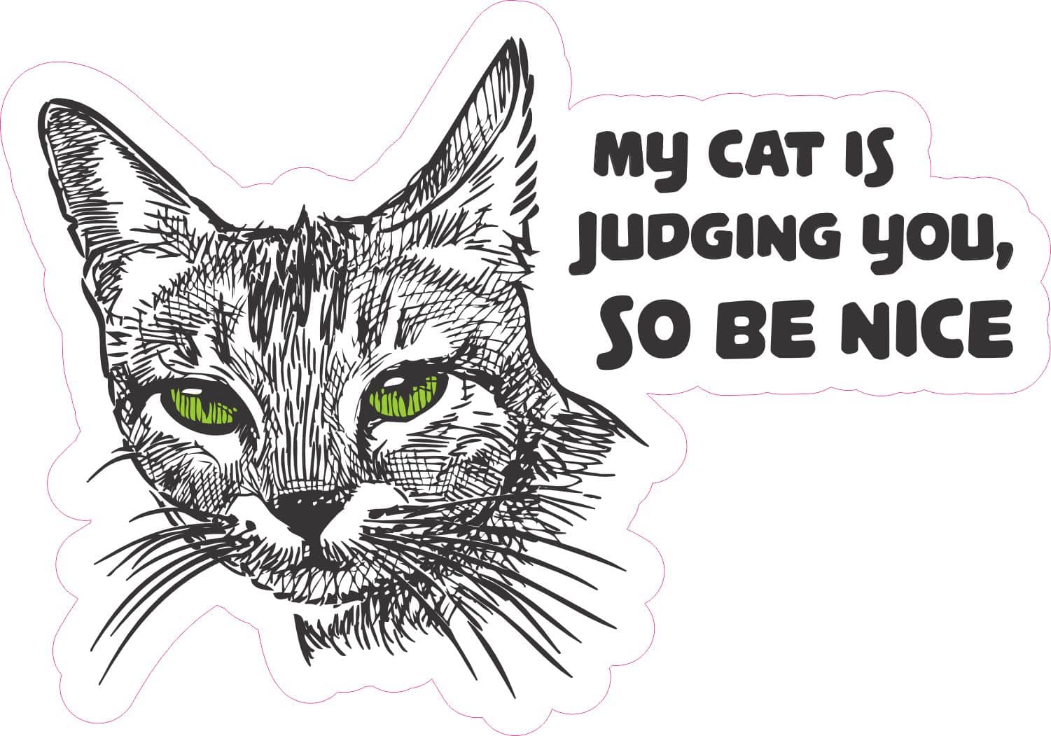 Cat Sticker