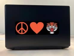 Tiger Mascot Sticker