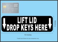Key Drop Sticker