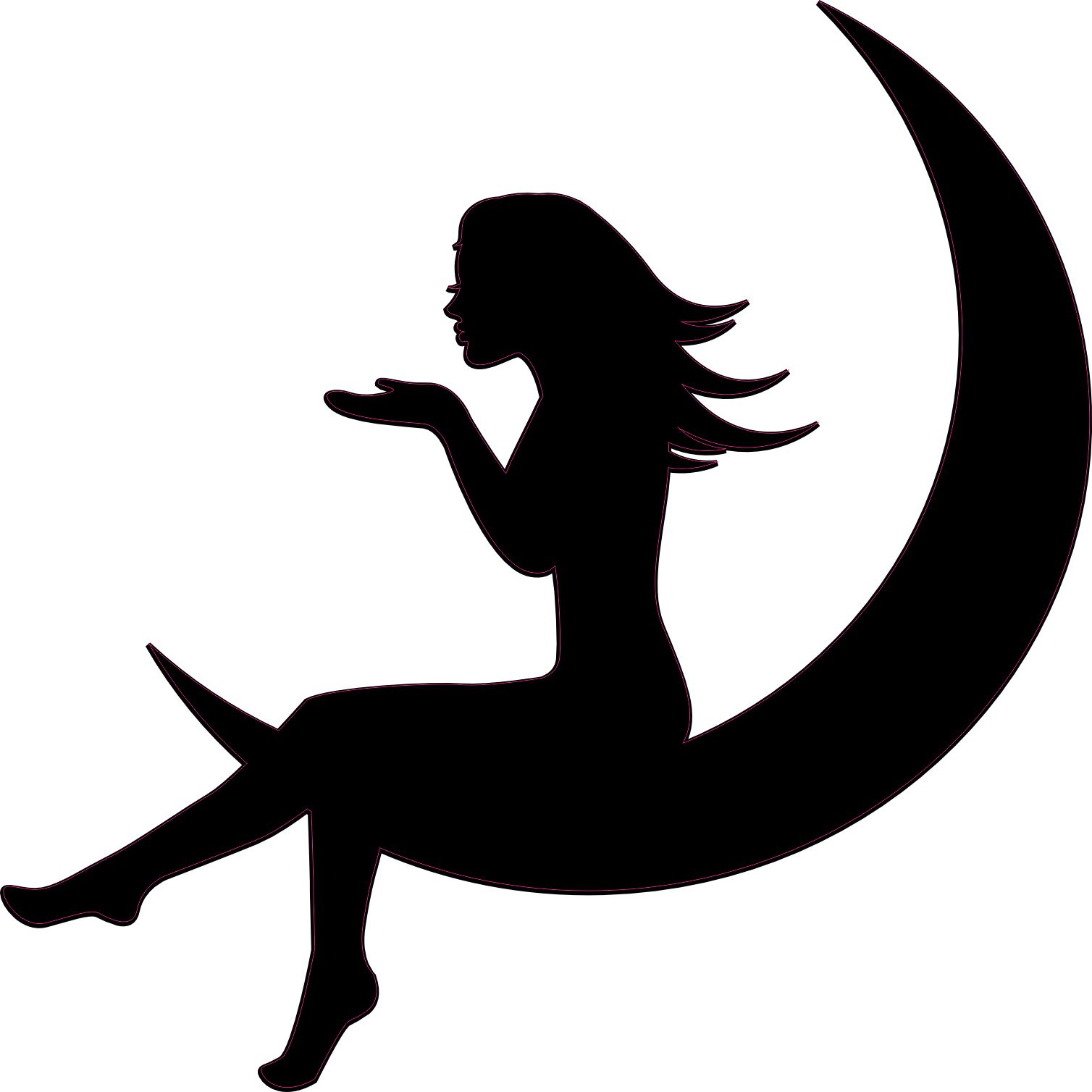 Moon Sticker