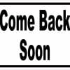 Come Back Soon Sticker