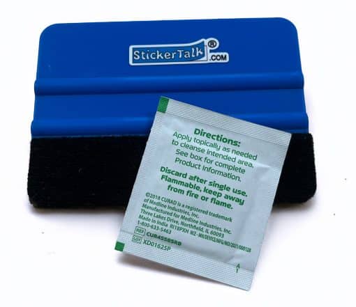 Sticker Installation Kit StickerTalk Sticker Installation Kit, 4 inches x 3 inches – StickerTalk®