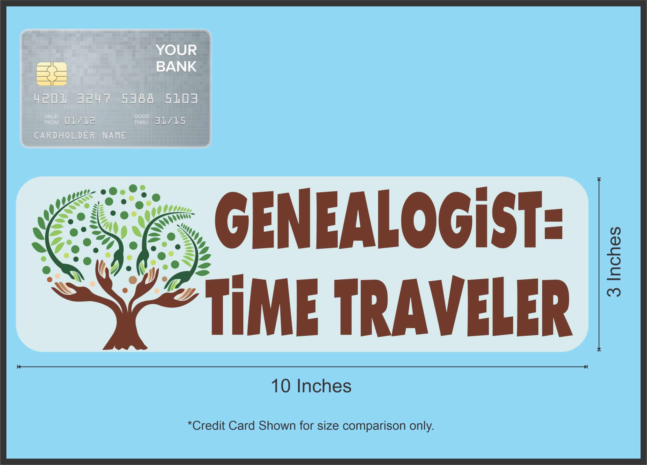 Genealogist Bumper Sticker