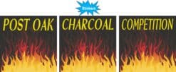 StickerTalk BBQ Pellet Label Vinyl Sticker Sheet, 3 inches x 3 inches