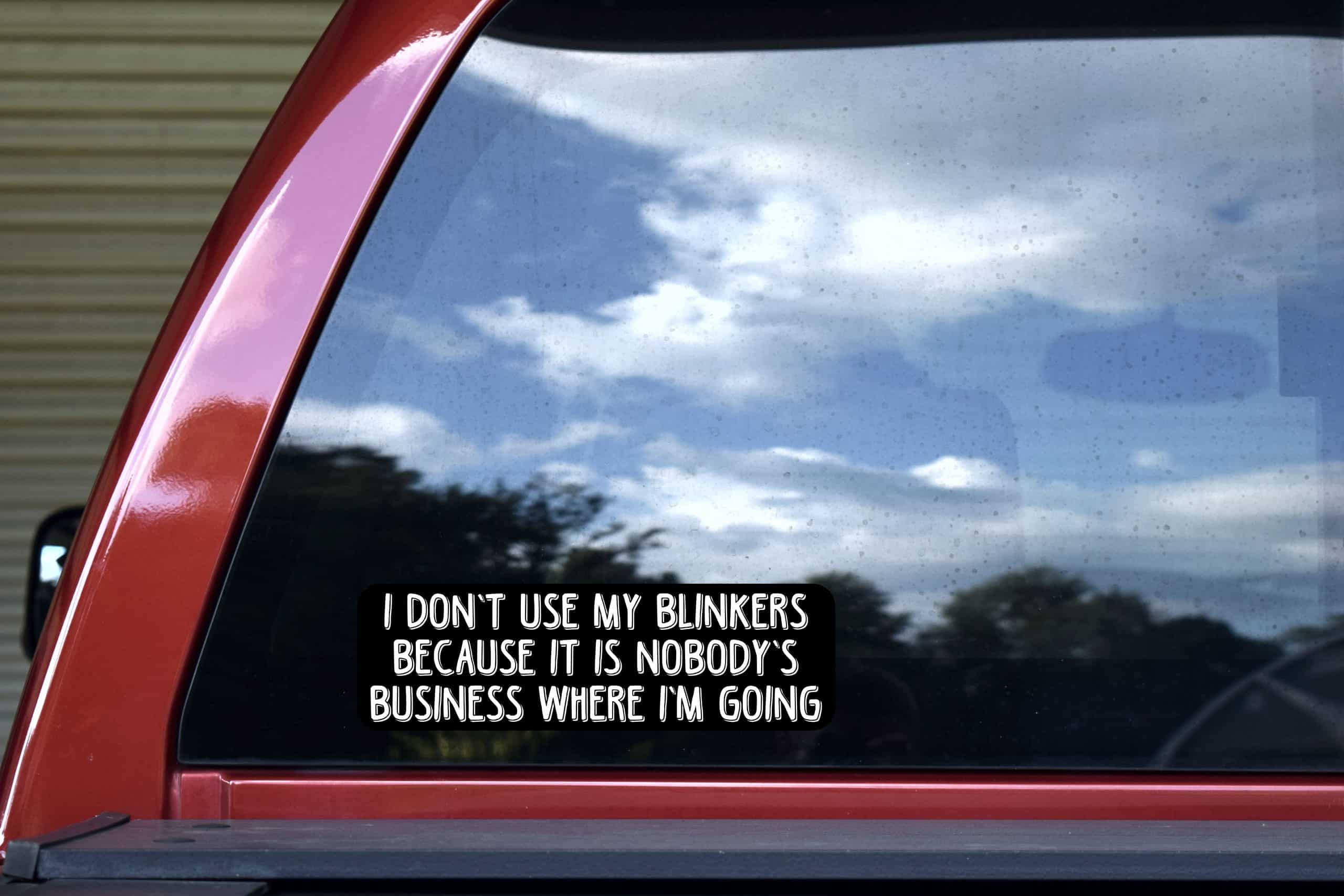 Blinker Sticker