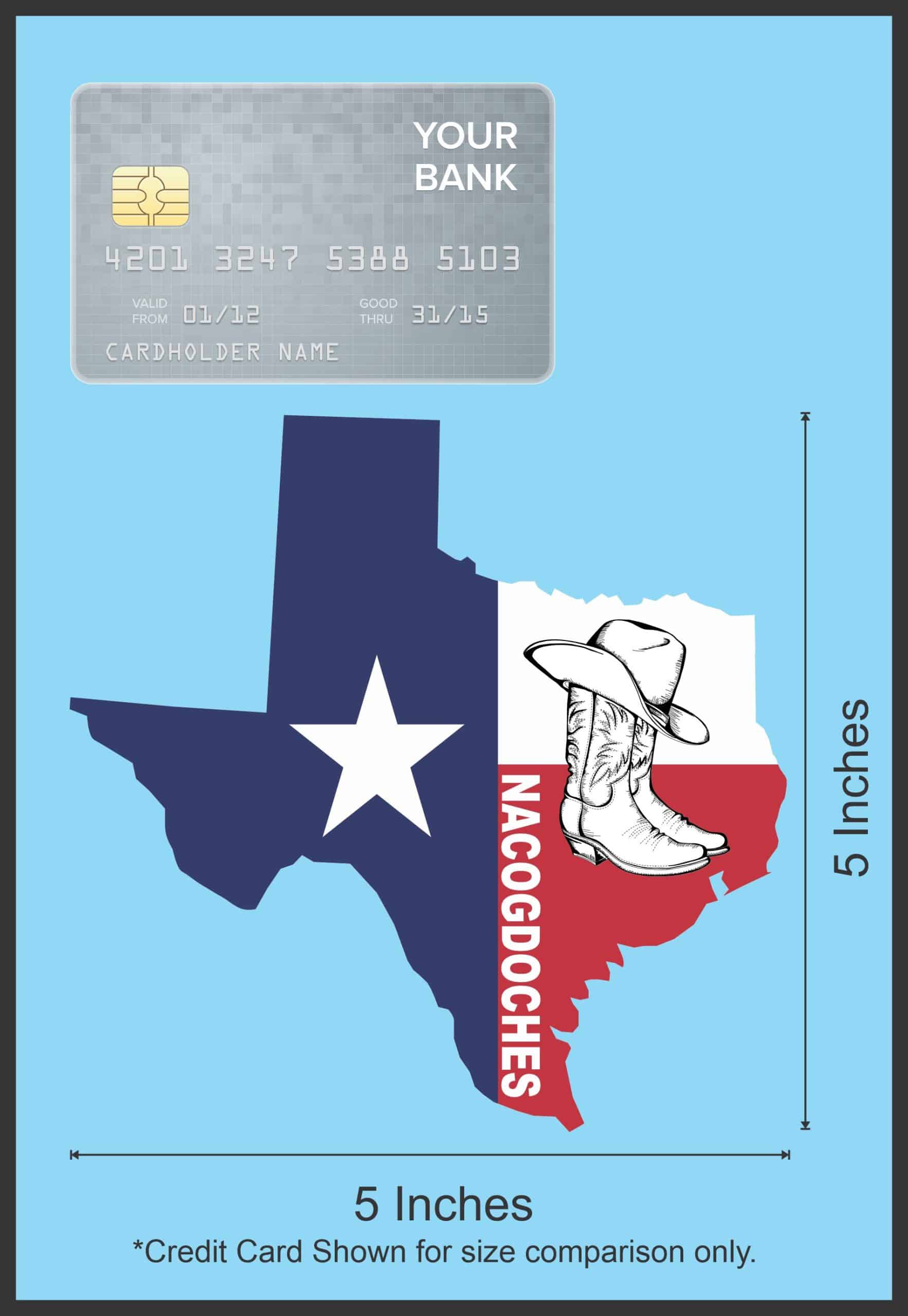 Nacogdoches Texas Sticker