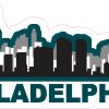 Philadelphia Skyline Sticker