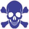 Skull Sticker