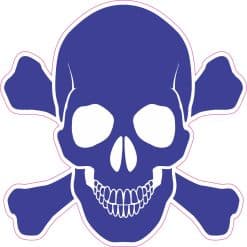 Skull Sticker