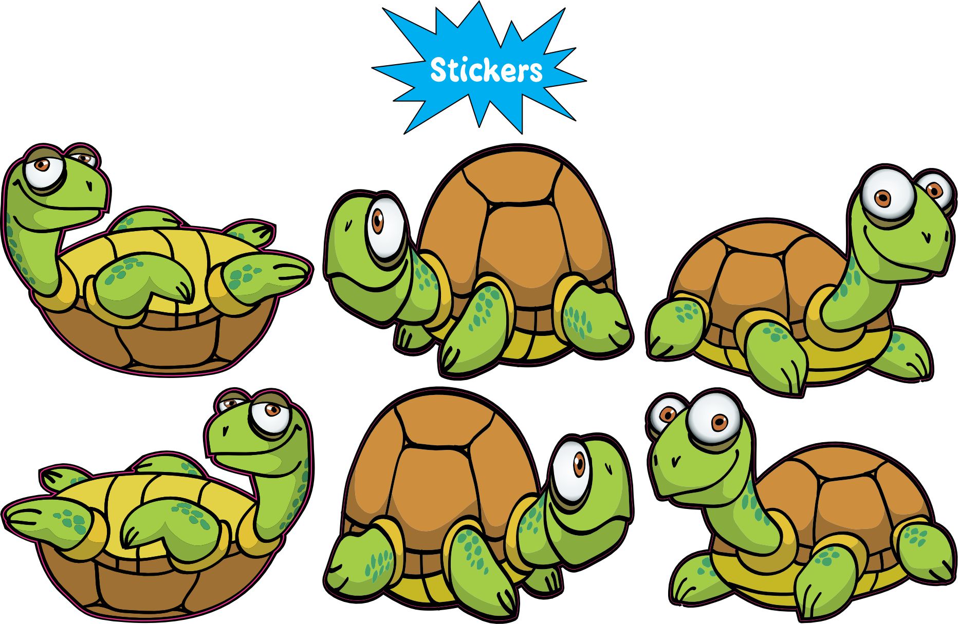 Turtle Stickers