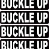 Buckle Up Stickers