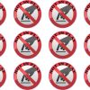 Not In Play Stickers