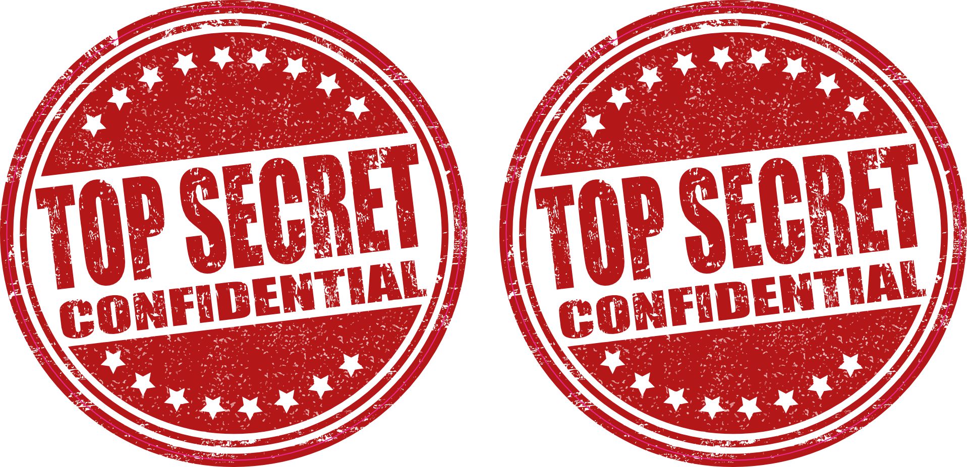 Top Secret Sticker Sheet