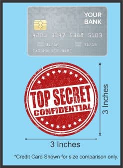 Top Secret Sticker Sheet