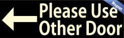 Use Other Door Magnet